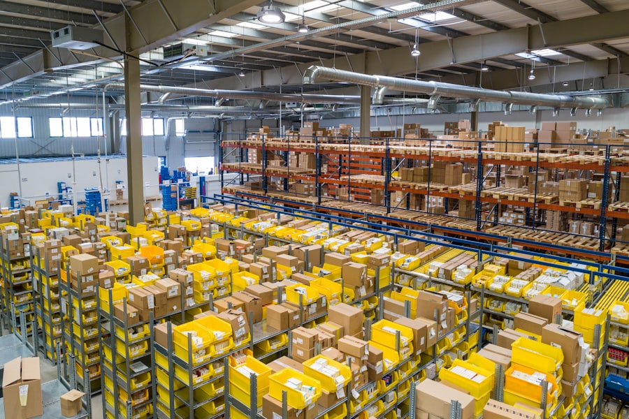 SS Couriers warehouse